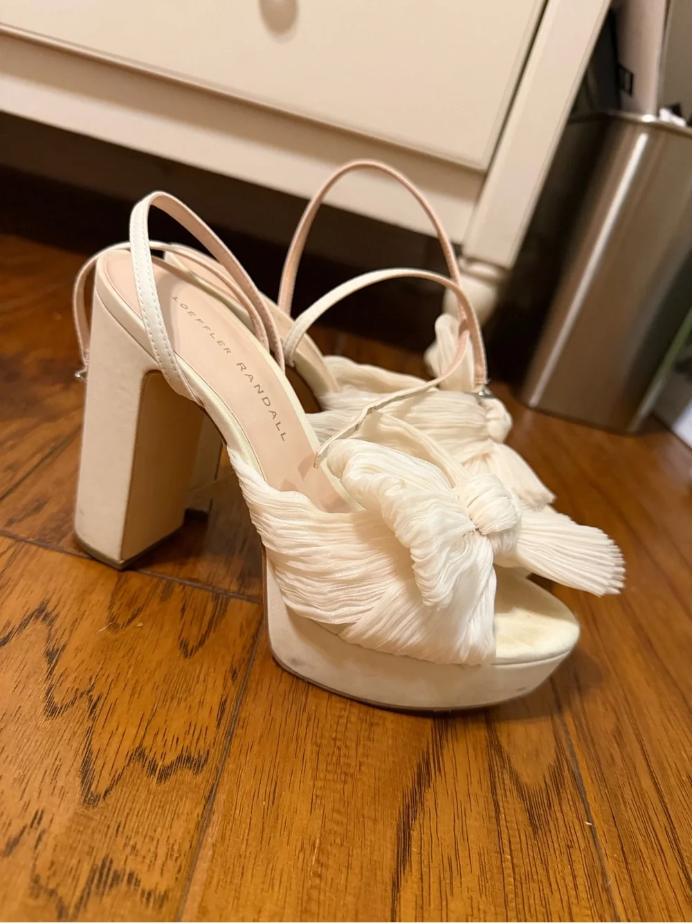 Loeffler Randall Natalia Pearl Platform Bow Heel